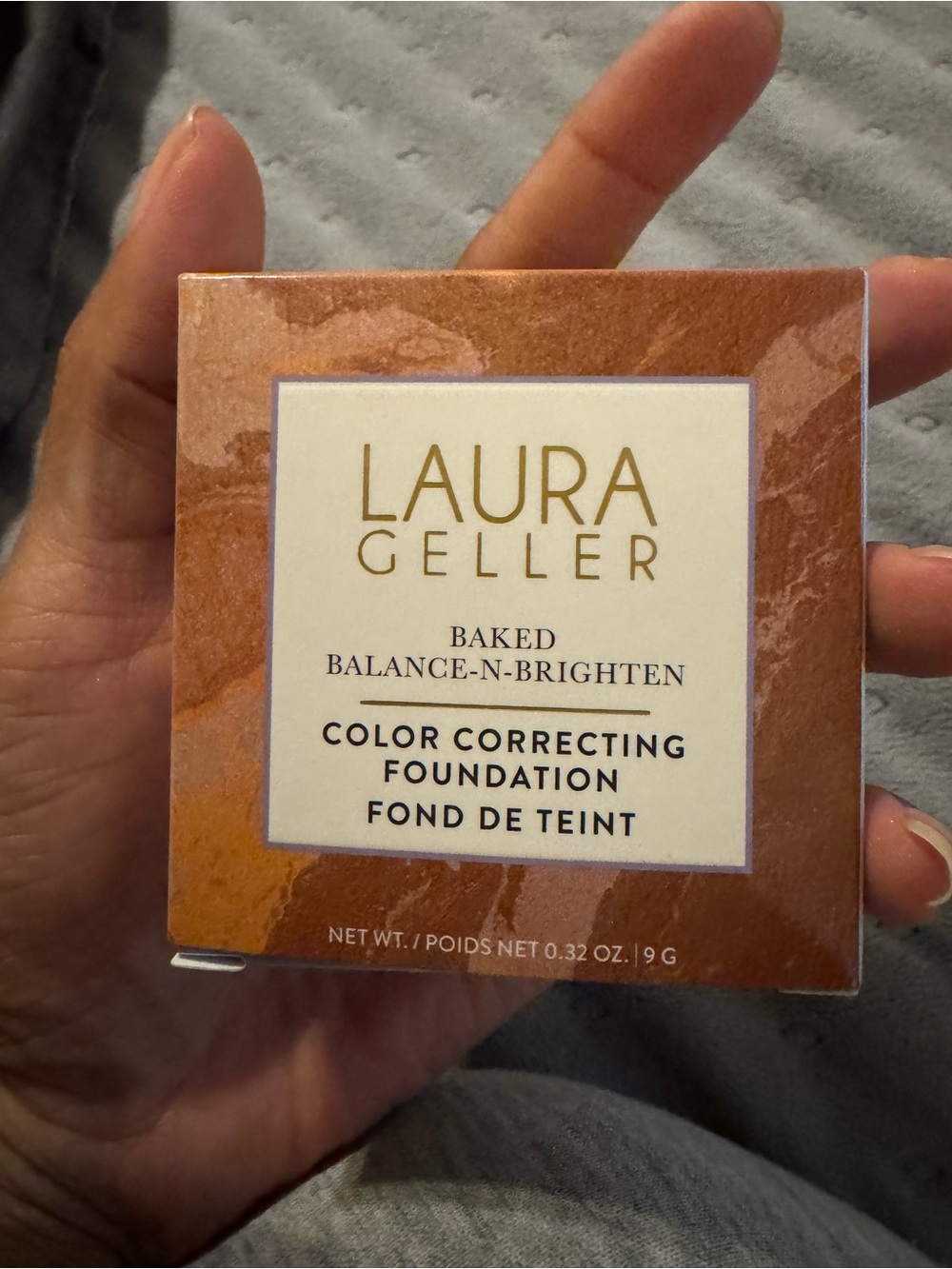 NEW Laura Geller Baked  Balance N Brighten Foundation Compact - Tan - Picture 12 of 16
